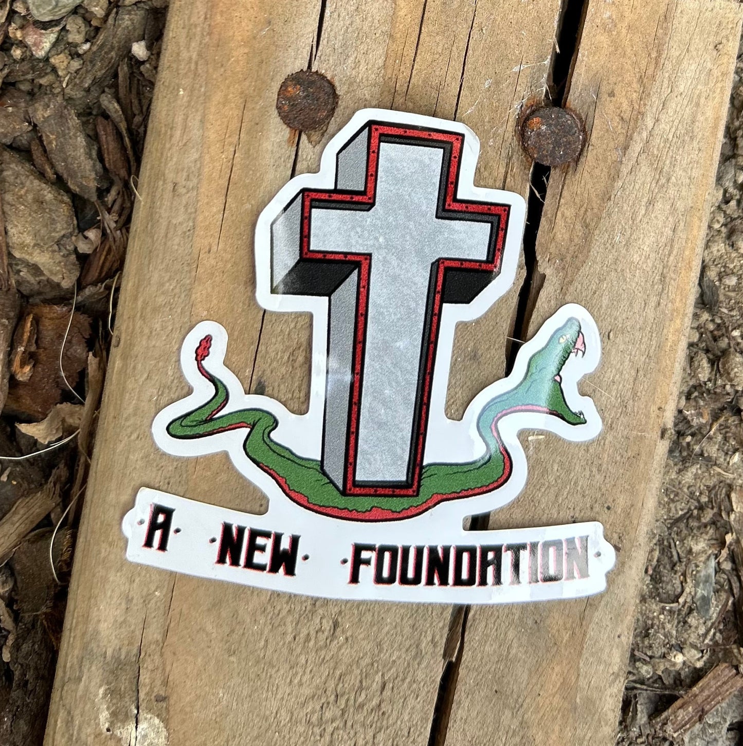 A New Foundation - Sticker